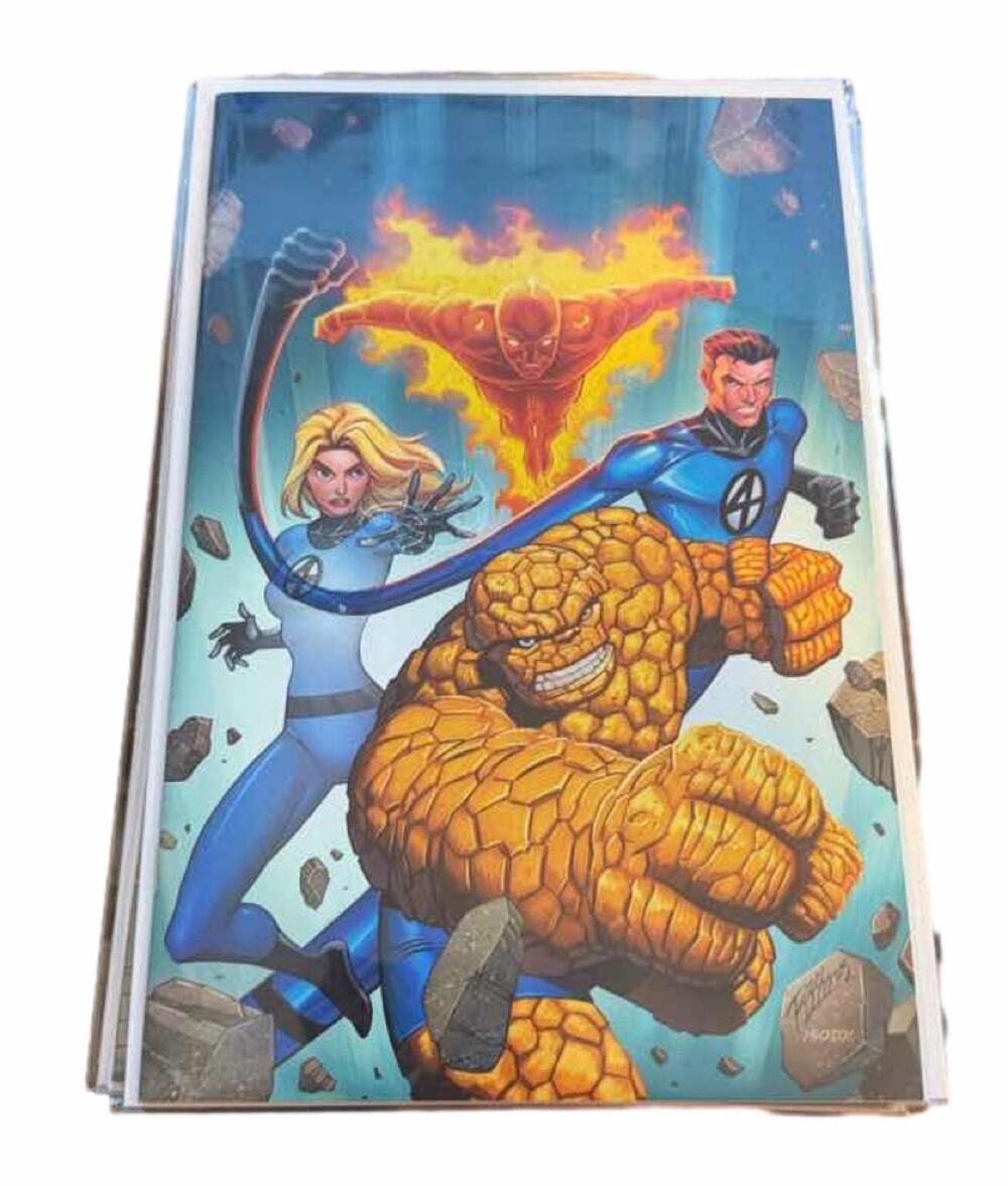 Fantastic Four #35 John Romita Jr. Wraparound Color Variant Marvel 2021